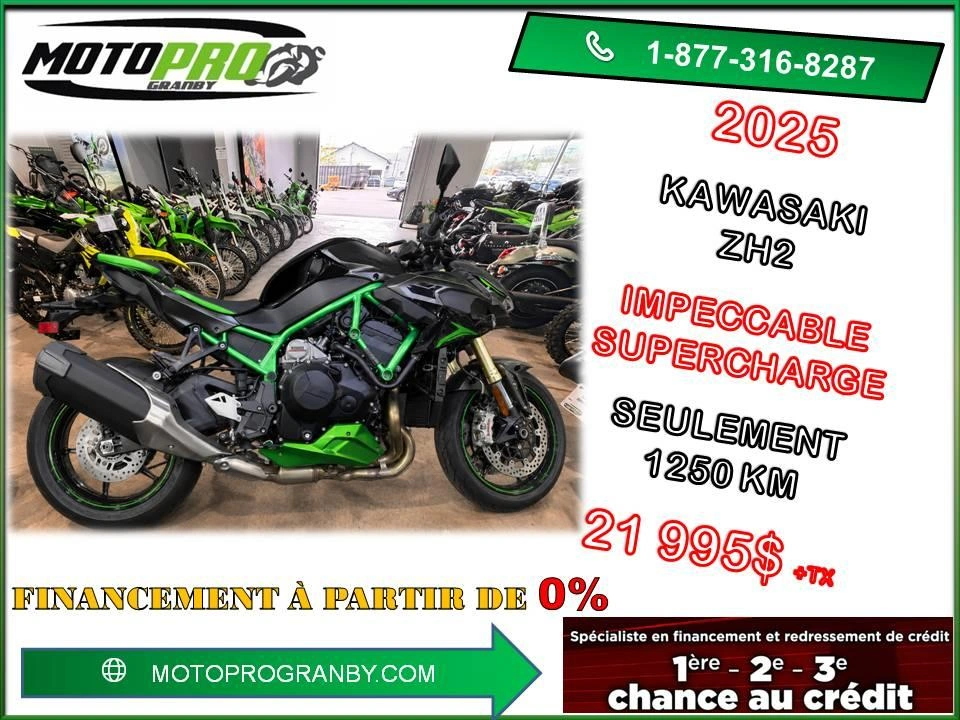 Kawasaki Z H2 Se Zh2 Zrh2 Z Zr H2 Supercharge Super Charge Plaque Touring 2025 alt