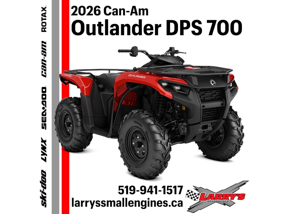 2026 Can-am Outlander Dps 700 1ete alt