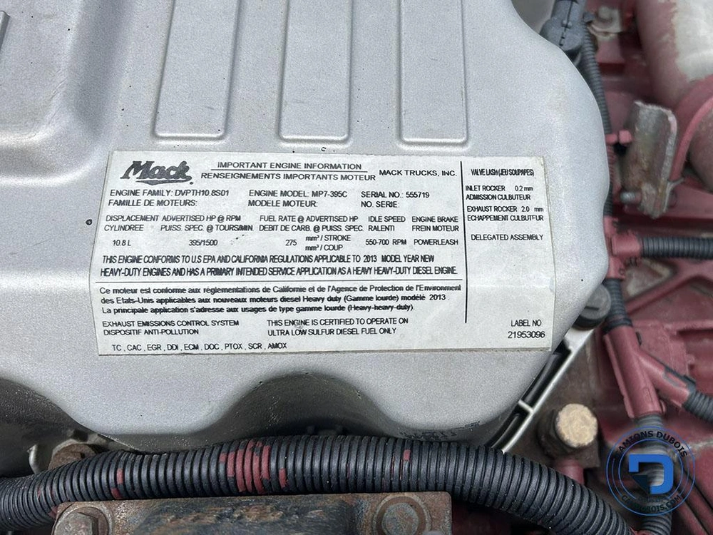 Mack Cxu613 2014 alt