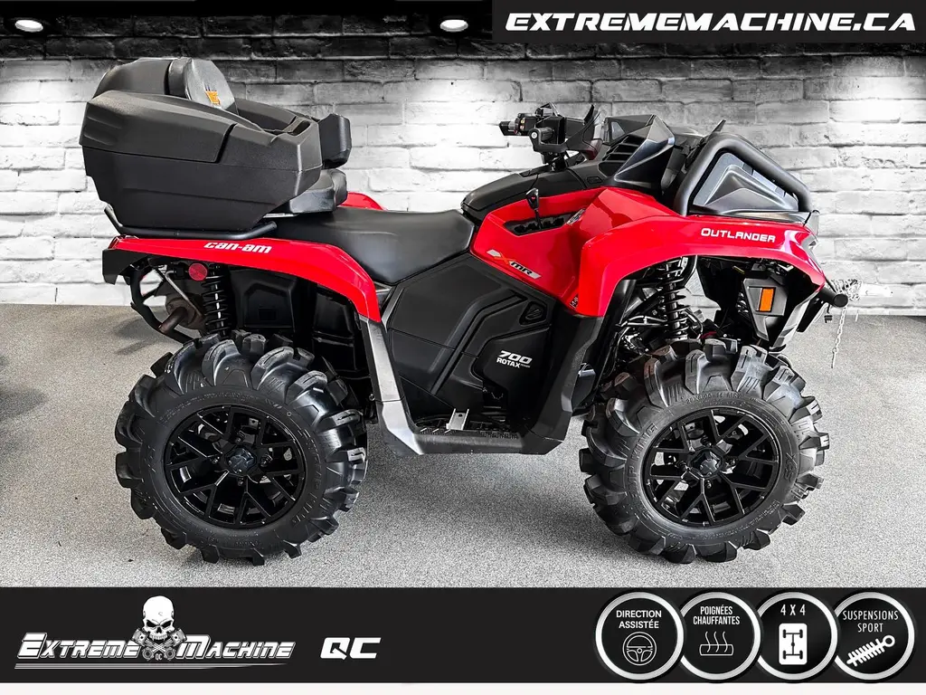 Can-Am OUTLANDER X MR 700 DPS 2023 - SEULEMENT 469kM - COMME NEUF!!!