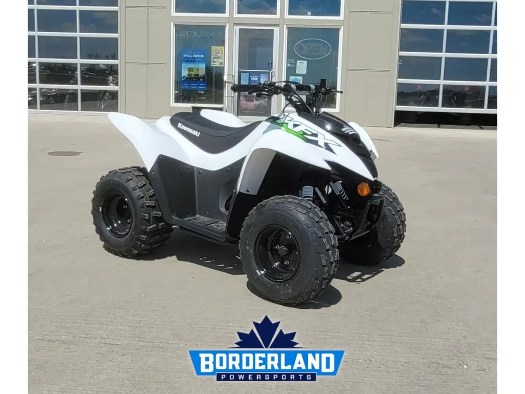2026 Kawasaki KFX® 50 WHITE 