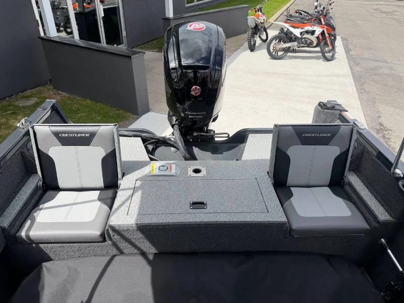 Crestliner 1750 Hawk Wt Jumpseat Argent 2026 alt