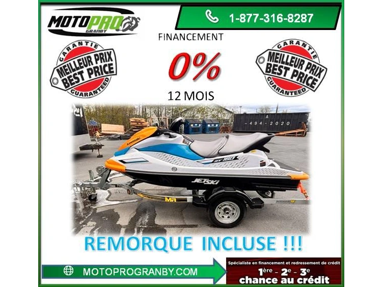 2026 Kawasaki Jet Ski St 160 Motomarine Jet Ski St160 St 160 Remorque Incluse alt