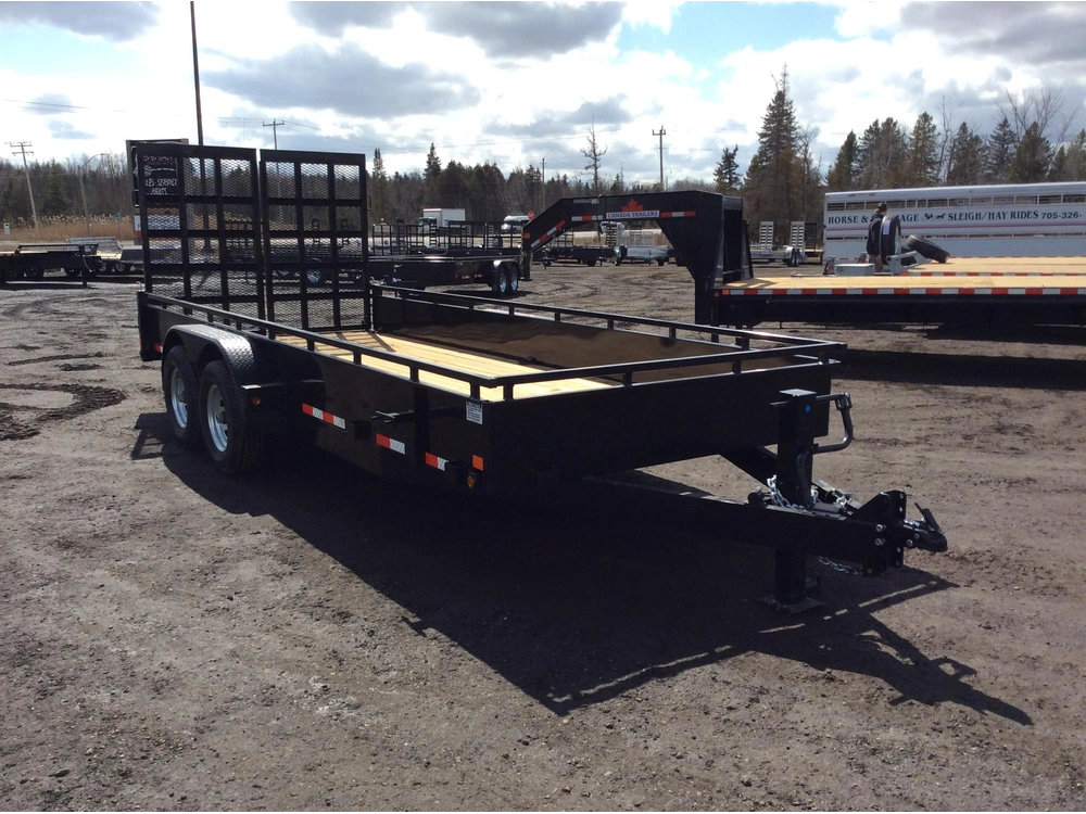 2026 Canada Trailers 82x18 5 Ton Landscape Trailer alt