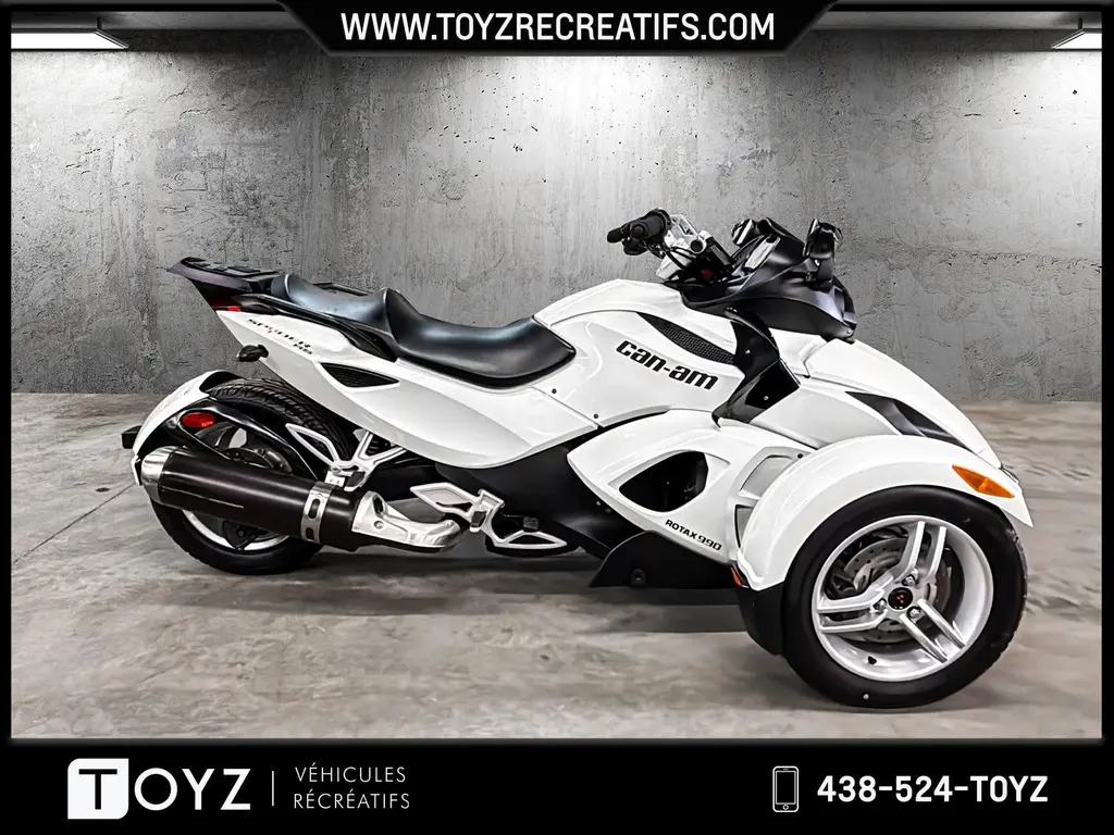 Can-Am SPYDER RS SE5 2012 - TRÈS BAS MILLAGE !