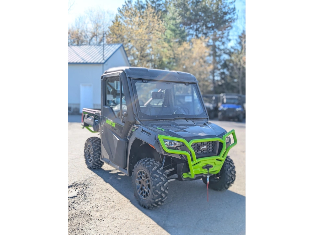2026 Arctic Cat Prowler Limited Noir 🎯 Utv Cabine Chauffé Garmin Winch Pare Brise Ouvrant Defender Ranger Full Équip 🟢 alt