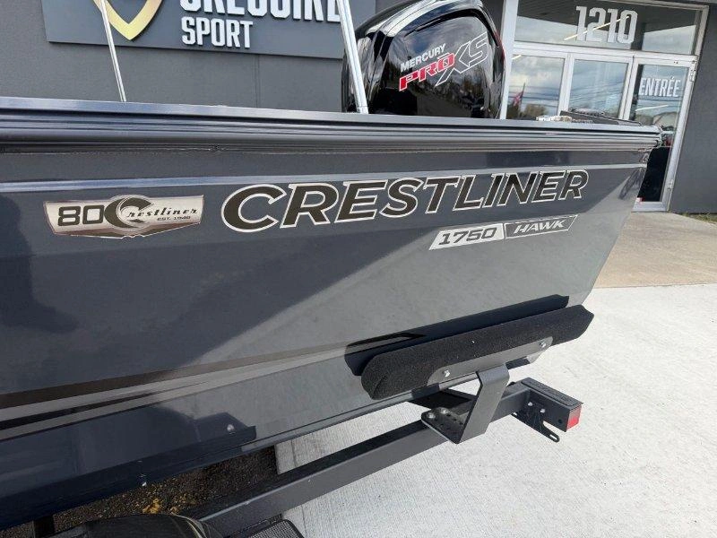 Crestliner 1750 Hawk Wt Jumpseat Argent 2026 alt
