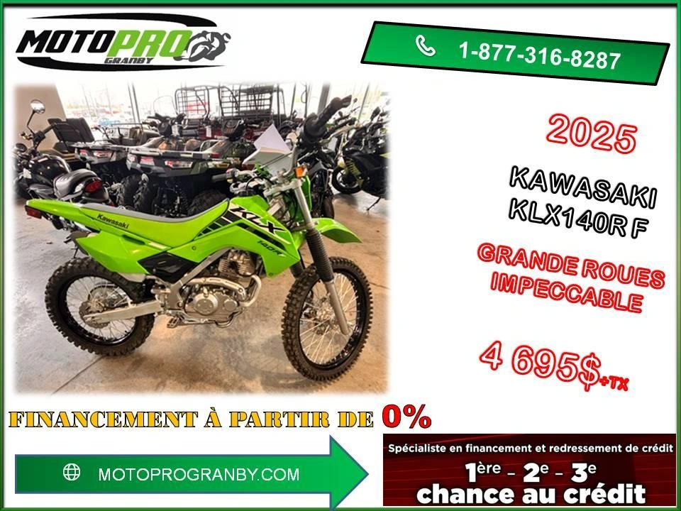 Kawasaki Klx140rf Klx 140r F 140r F 140rf 140 Rf R F Grandes Roues 2025 alt