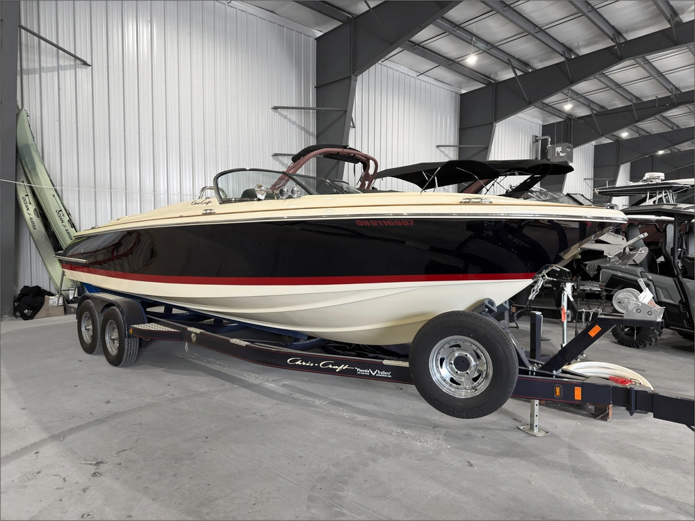 2024 Chris-craft Launch 27 Lj Heritage Edition With 8.2l 380hp Mercury & Custom Trailer alt