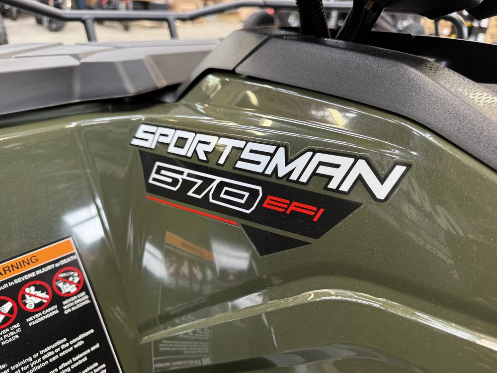 2026 Polaris Sportsman 570 Eps Sage Green alt