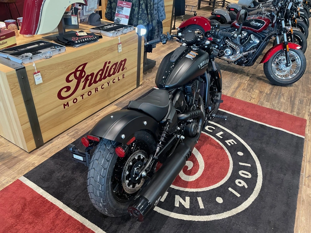 2026 Indian Motorcycle Scout Bobber Lt W/ Tech - Black Smoke alt