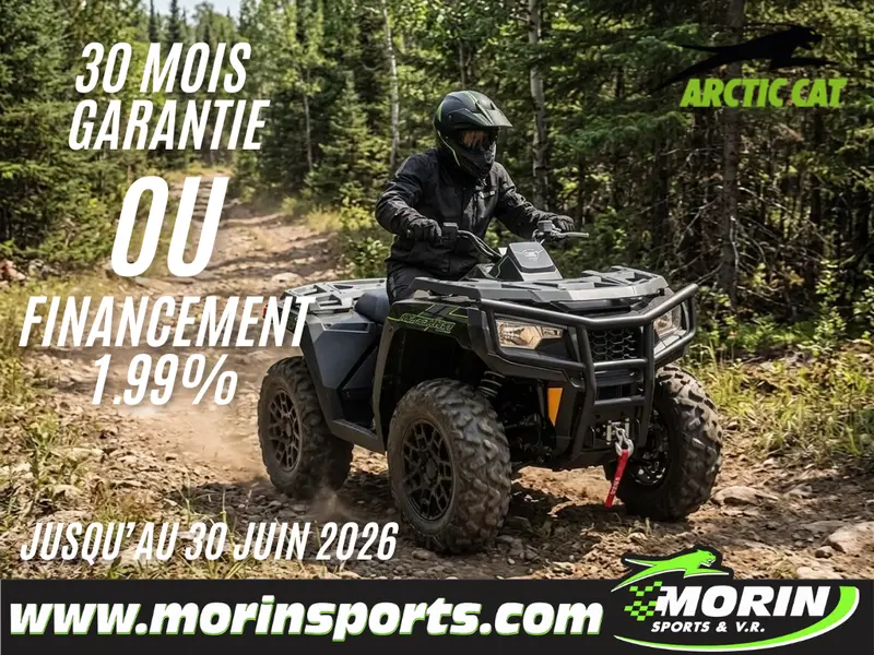 2026 Arctic Cat ALTERRA 600 LTD
