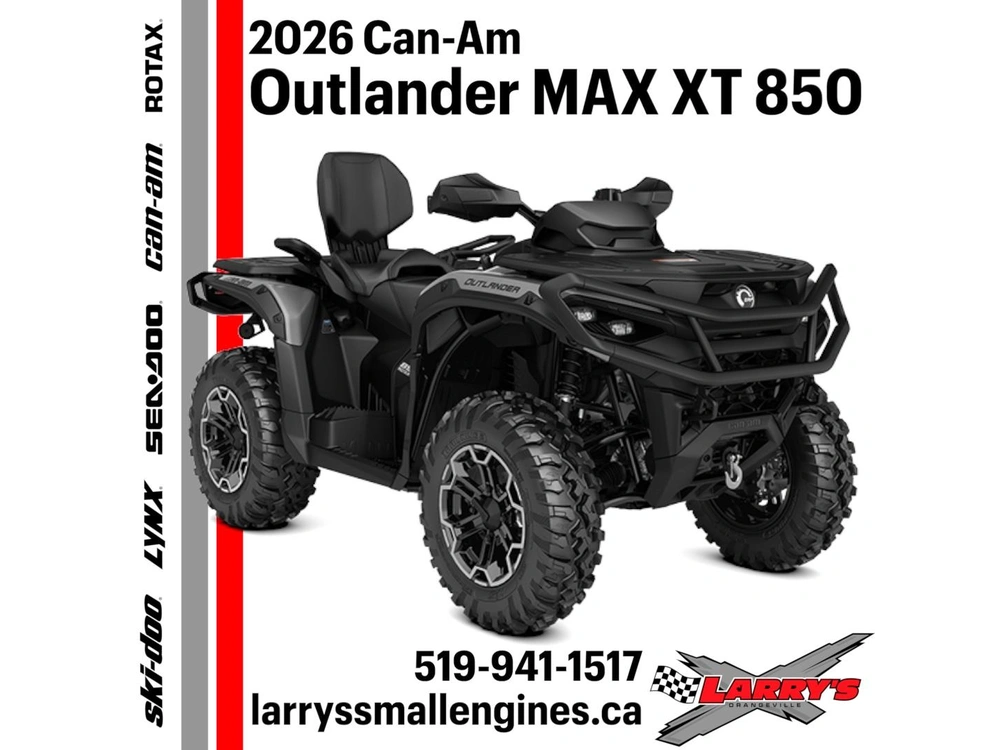 2026 Can-am Outlander Max Xt 850 4stg alt