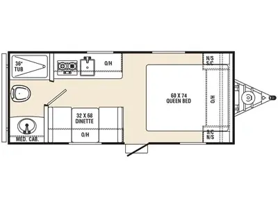 2016 COACHMEN CLIPPER 17FQ