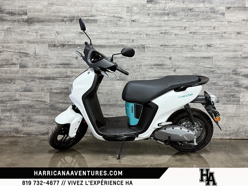 Yamaha Neo Scooter Electrique Blanc 2025 alt
