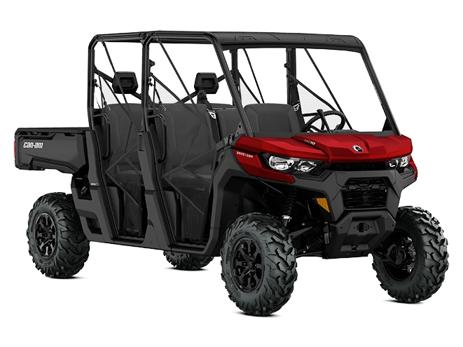 2025 Can-am Ssv Def Max Dps 64 Hd10 Rd 25 Dps Hd10 - Fiery Red alt