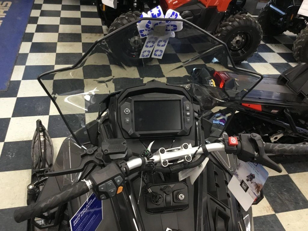 2025 Polaris Prostar S4 Indy Adventure 137 Storm Gray / Indy Red alt