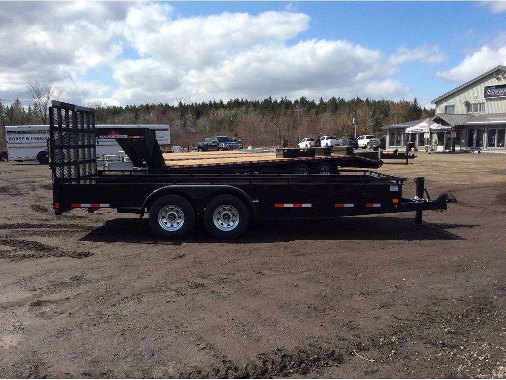 2026 Canada Trailers 82x18 5 Ton Landscape Trailer alt