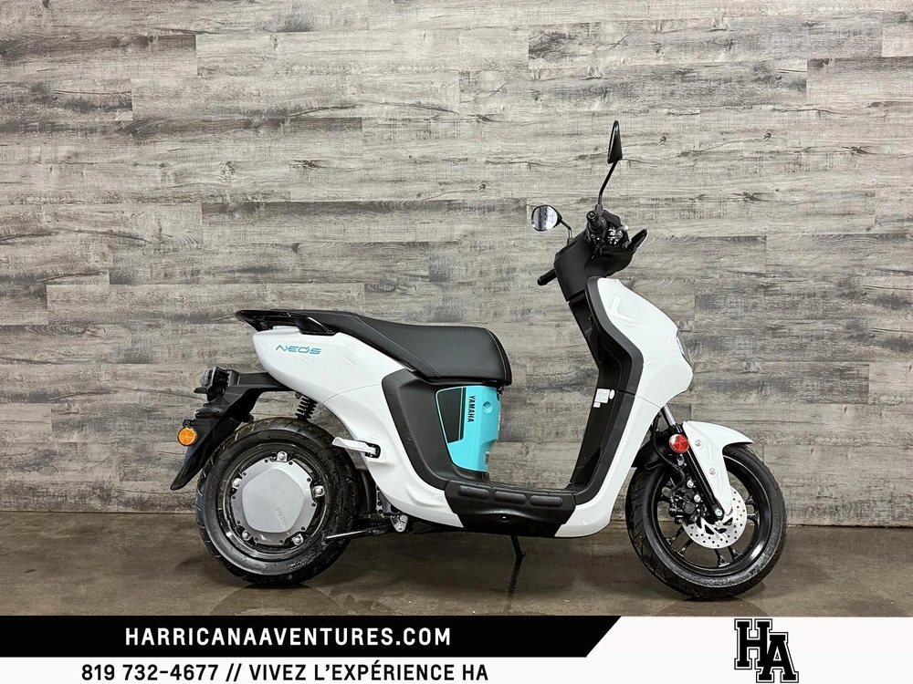 Yamaha Neo Scooter Electrique Blanc 2025 alt