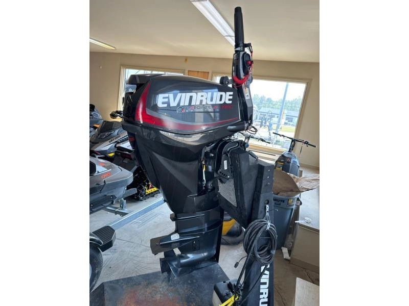 2017 Evinrude 25hp À Barre/corde/manuel 20po alt