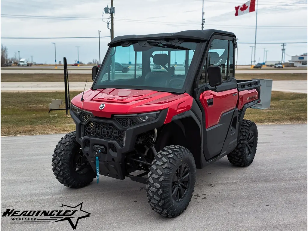 2026 CFMOTO UFORCE U10 PRO HIGHLAND // Bordeaux Red