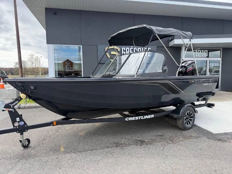 Crestliner 1750 Hawk Wt Jumpseat Argent 2026 alt