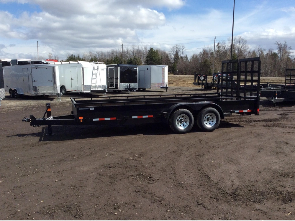 2026 Canada Trailers 82x18 5 Ton Landscape Trailer alt