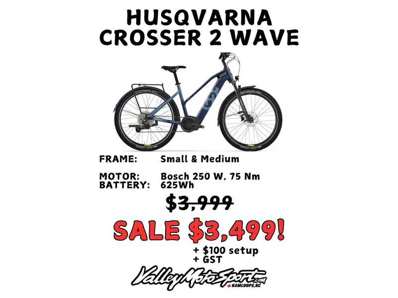 2023 Husqvarna E-Bicycles CROSSER 2 WAVE thumbnail 2