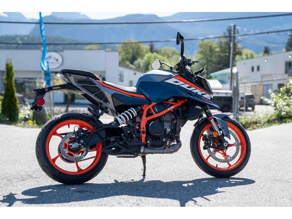 2025 Ktm 390 Duke Blue - B.d. alt