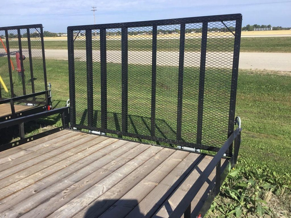 2026 Canada Trailers 7x14 Utility Trailer 3500lb Axle alt