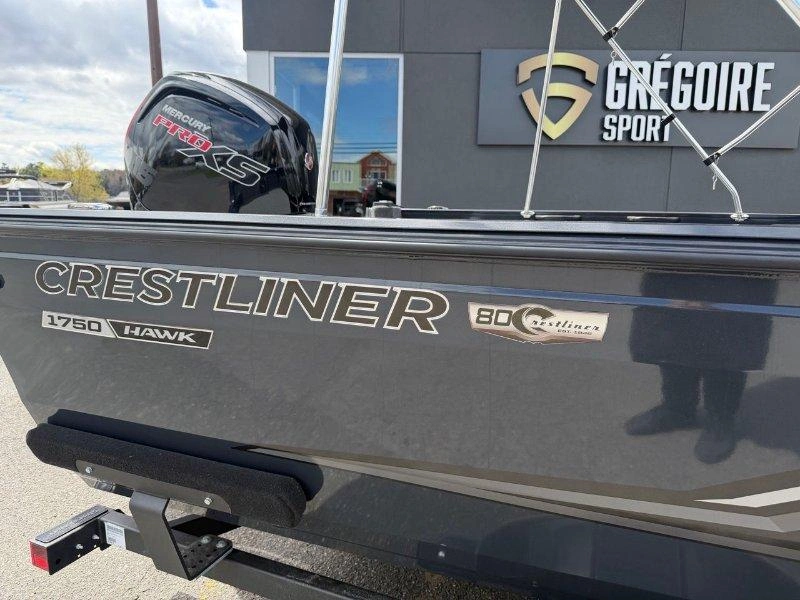 Crestliner 1750 Hawk Wt Jumpseat Argent 2026 alt