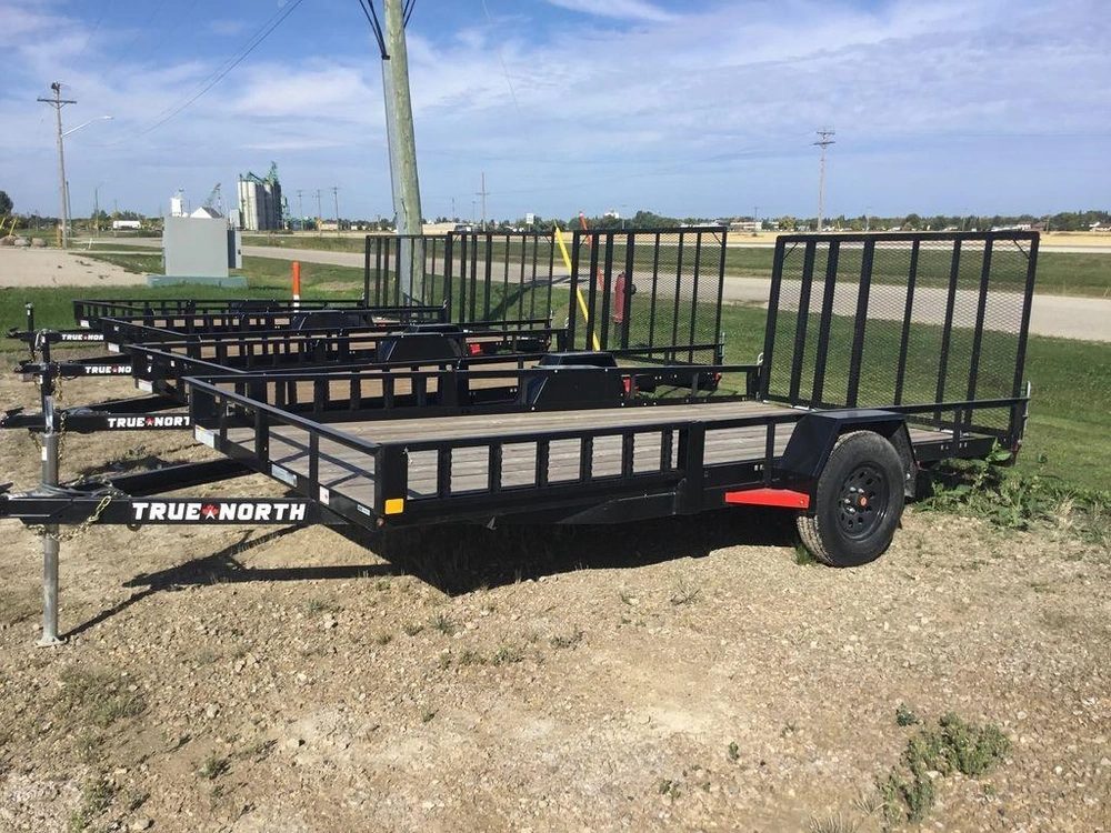 2026 Canada Trailers 7x14 Utility Trailer 3500lb Axle alt