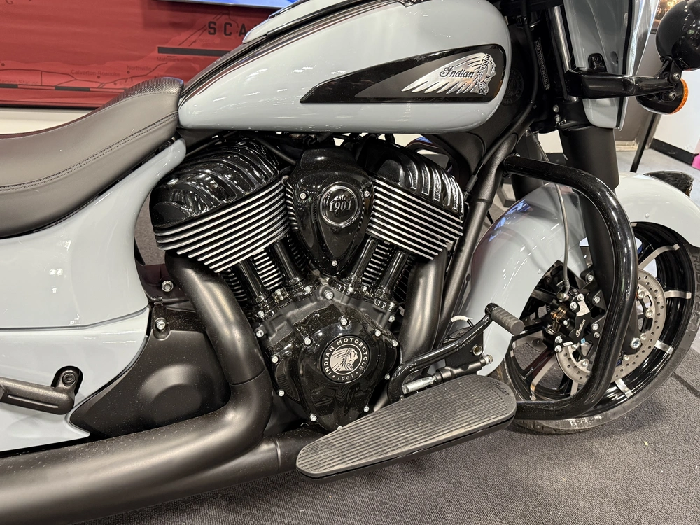 2025 Indian Motorcycle Chieftain Dark Horse, Storm Gray, 50s Dark Horse® alt