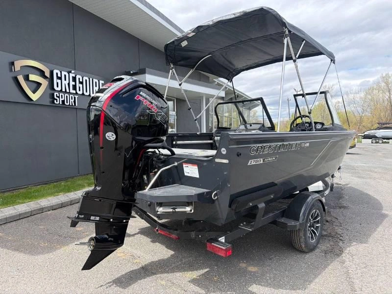 Crestliner 1750 Hawk Wt Jumpseat Argent 2026 alt