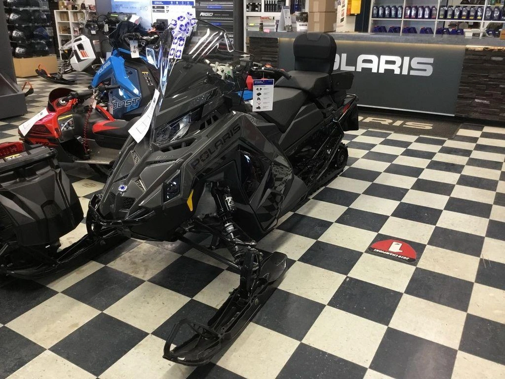 2025 Polaris Prostar S4 Indy Adventure 137 Storm Gray / Indy Red alt