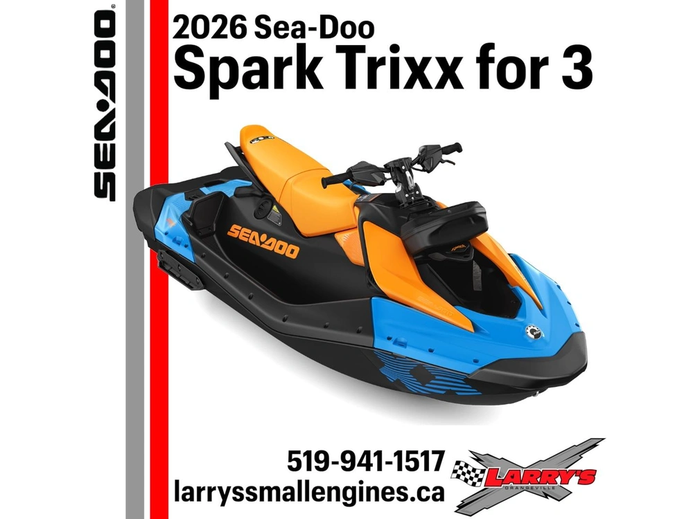 2026 Sea-doo Spark Trixx For 3 With Sound System 66tf alt