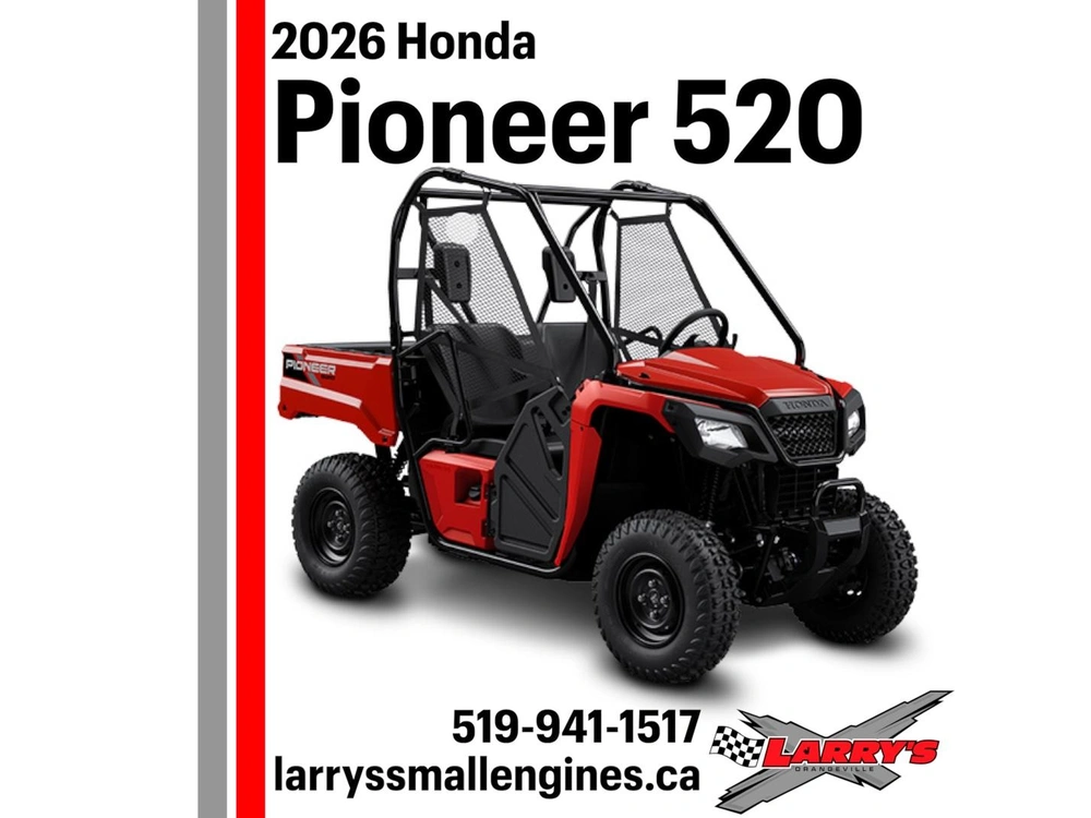 2026 Honda Pioneer 520 Sxs5m2t alt