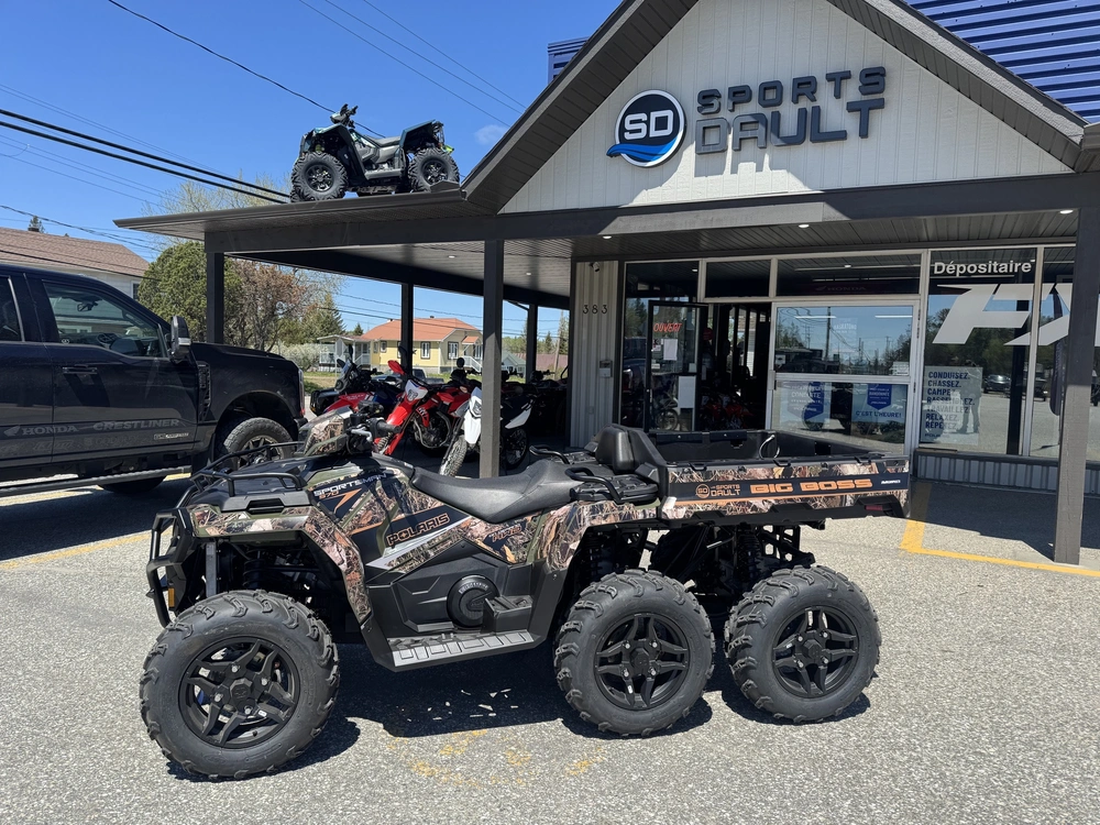 Polaris Sportsman 6x6 570 Sage Green 2026 alt