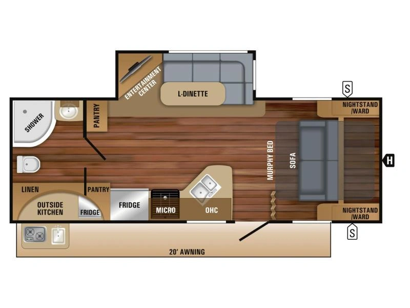 Jayco White Hawk 23mrb 2018 alt
