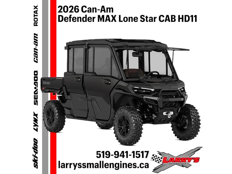 2026 Can-Am Defender MAX LONE STAR CAB HD11