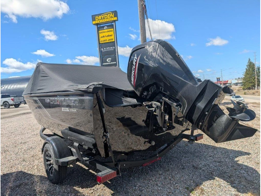 2026 Crestliner 1650 Hawk Wt Js alt