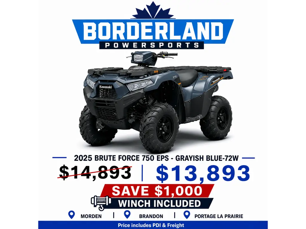 2025 Kawasaki BRUTE FORCE 750 EPS