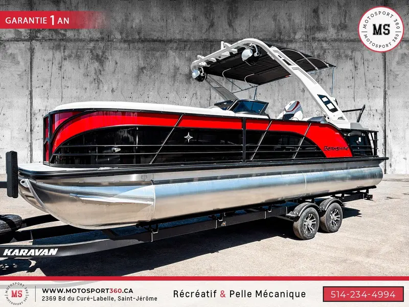 2026 Berkshire 25UL DC STS 300 HP VERADO ! LE PLUS BEAU PONTON AU QUÉBEC ! thumbnail 6