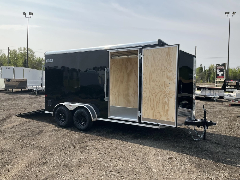 2026 Car Mate Trailers 7x14 Plus V-nose Hd Avalanche Cargo Trailer alt