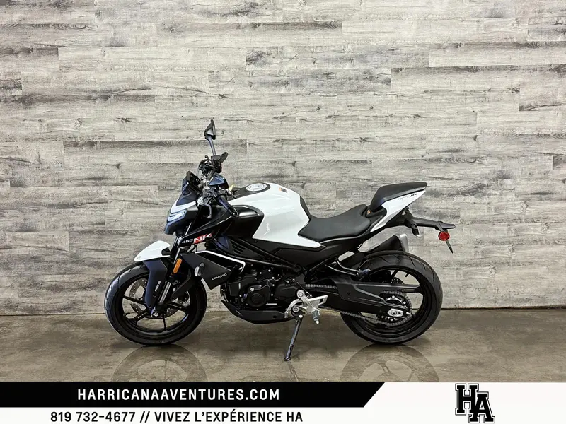 2025 CFMOTO 450NK BLANC thumbnail 5