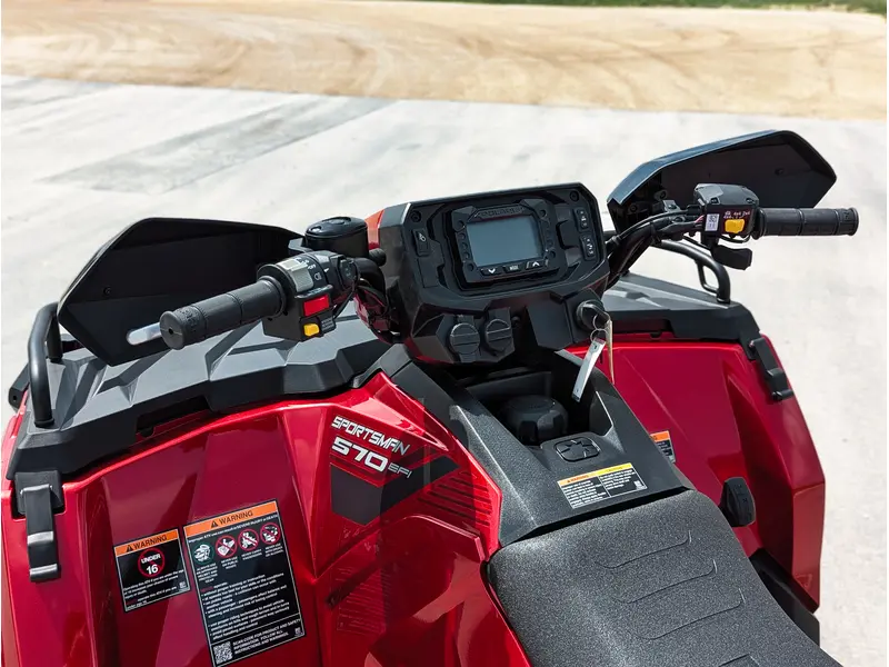 2026 Polaris Sportsman 570 Trail // Sunset Red w/ Trail Riding Package thumbnail 14