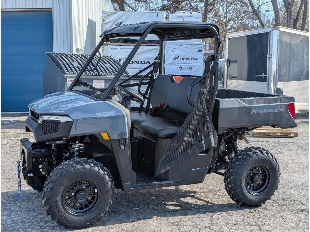 2026 Polaris Ranger 500 Stealth Gray | 🚜 Comparable Can-am Defender Hd5 & Cub Cadet Challenger Mx 🚜 alt