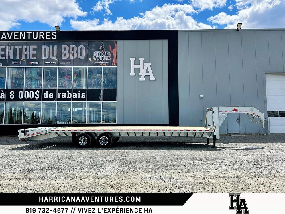 2026 Canada Trailers Remorque 102 X32 Plate Form Tandem Gnft32-24kd alt