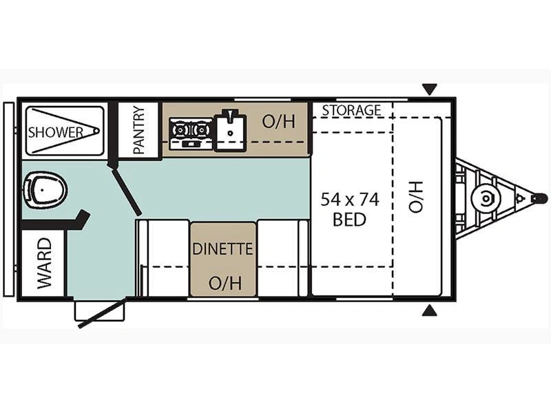 Coachmen Clipper 16fb 2022 alt