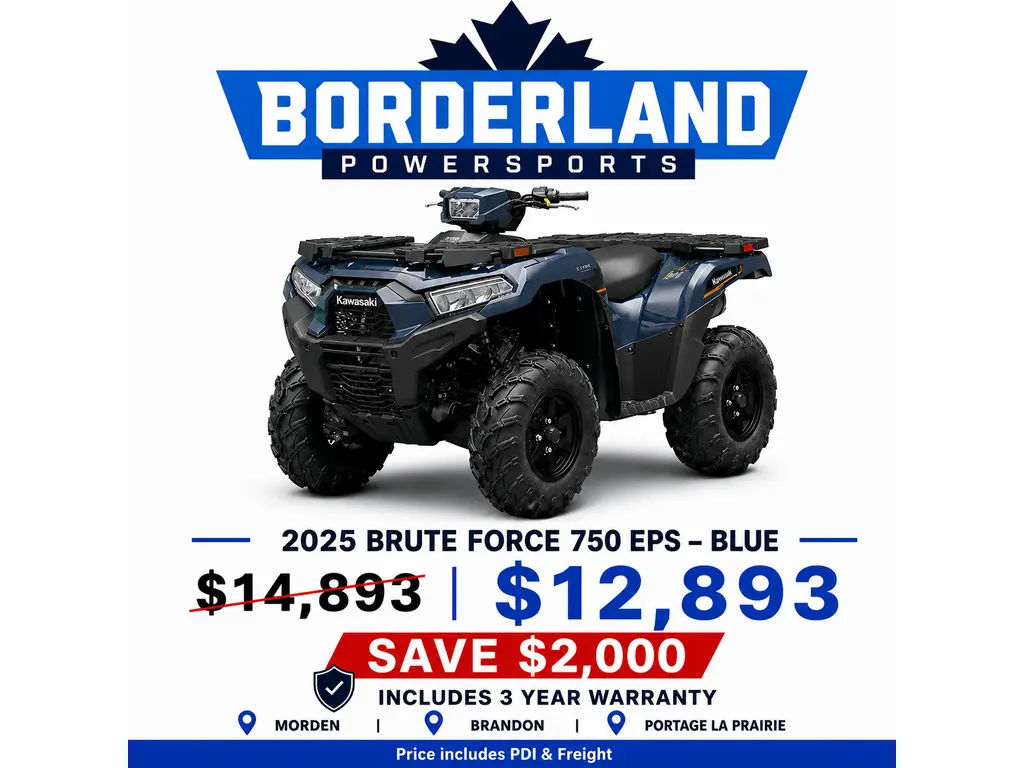 2025 Kawasaki Brute Force 750 EPS